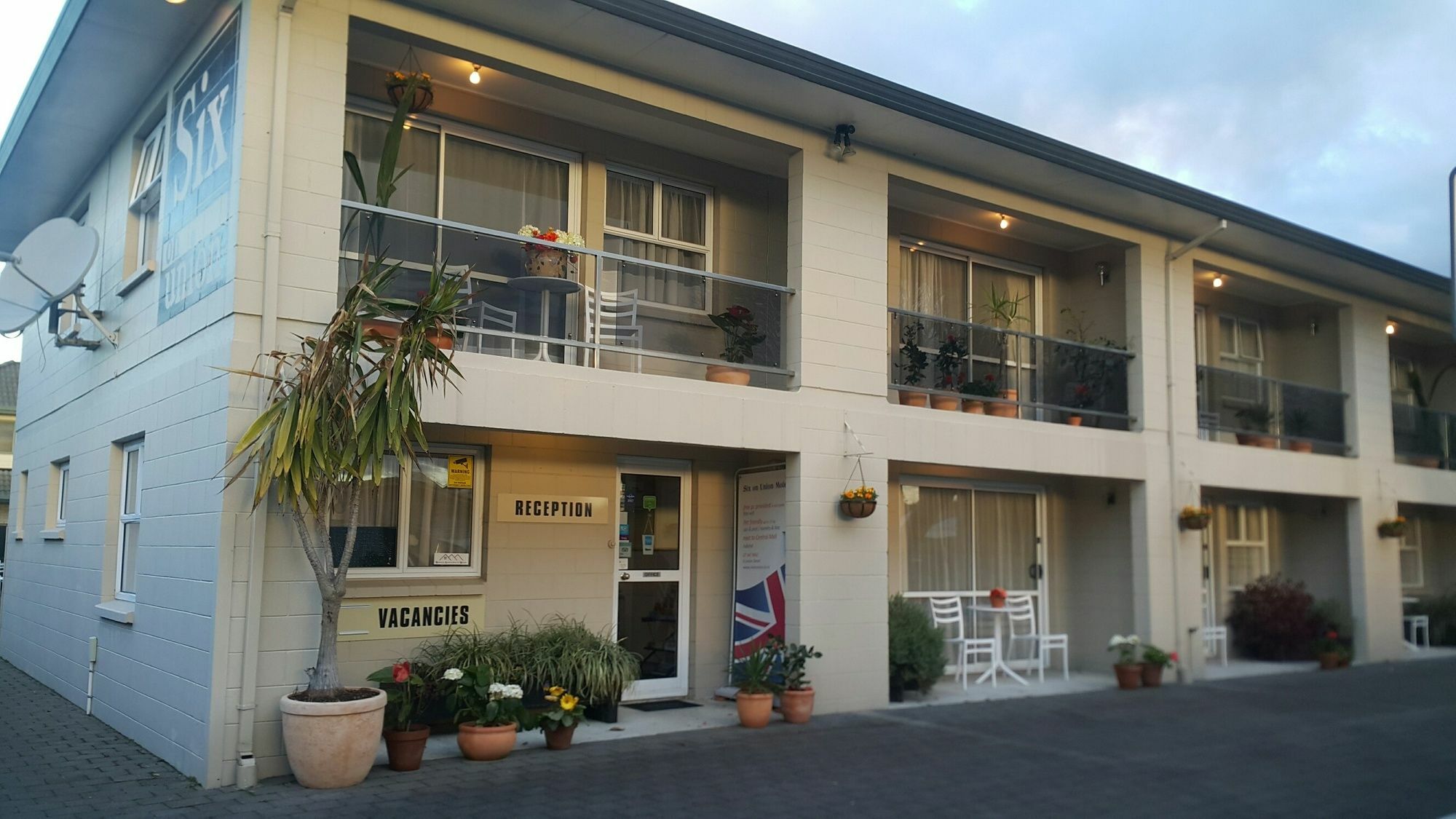 Six On Union Motel Distretto di Distretto di Rotorua Esterno foto