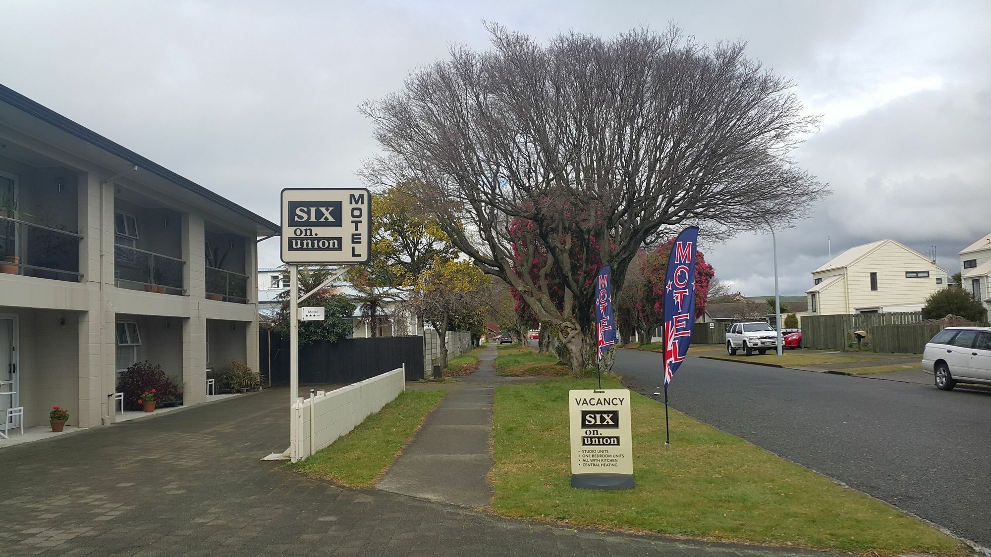 Six On Union Motel Distretto di Distretto di Rotorua Esterno foto